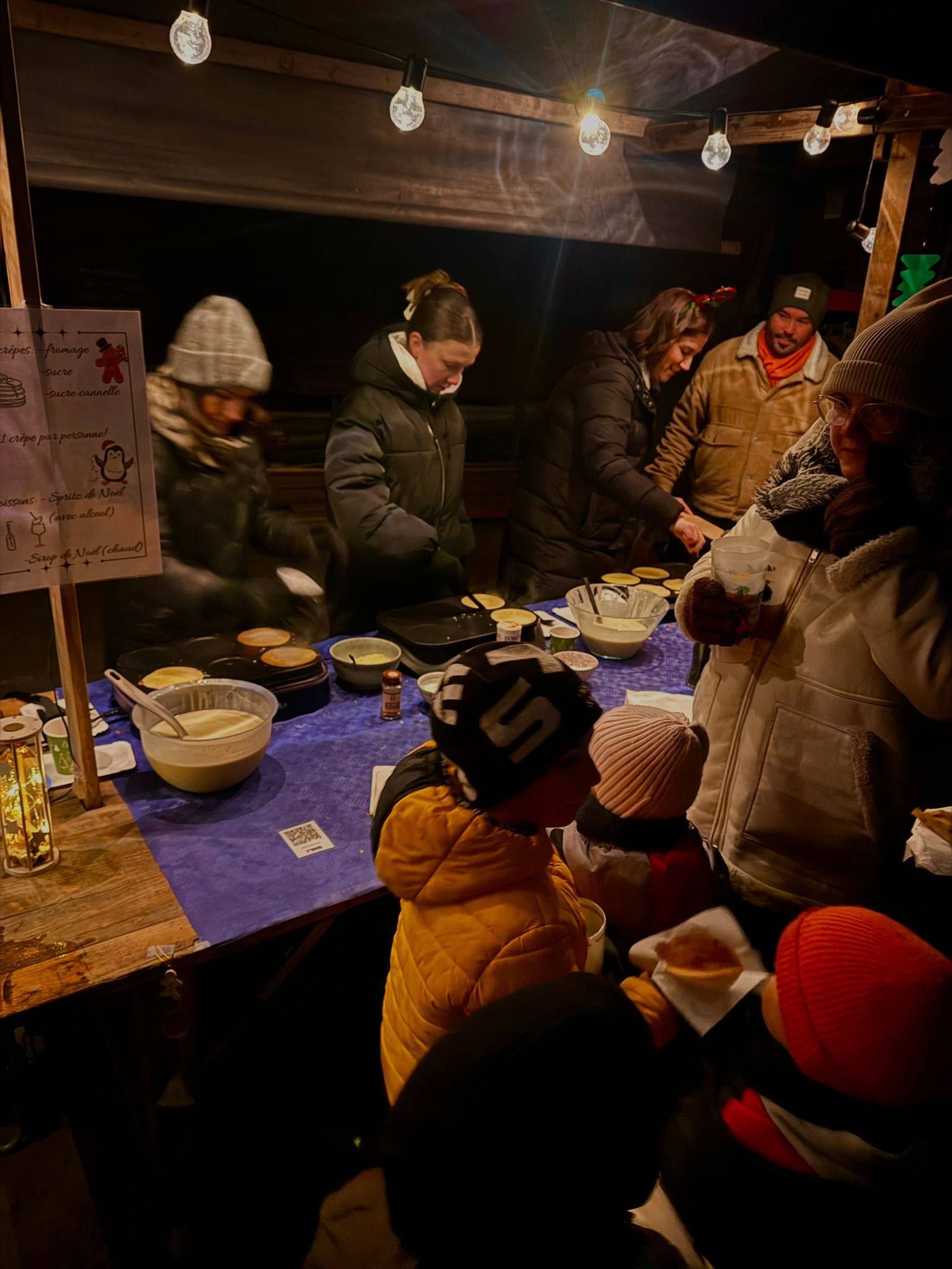 Balade gourmande au Noël des écoles de Reconvilier